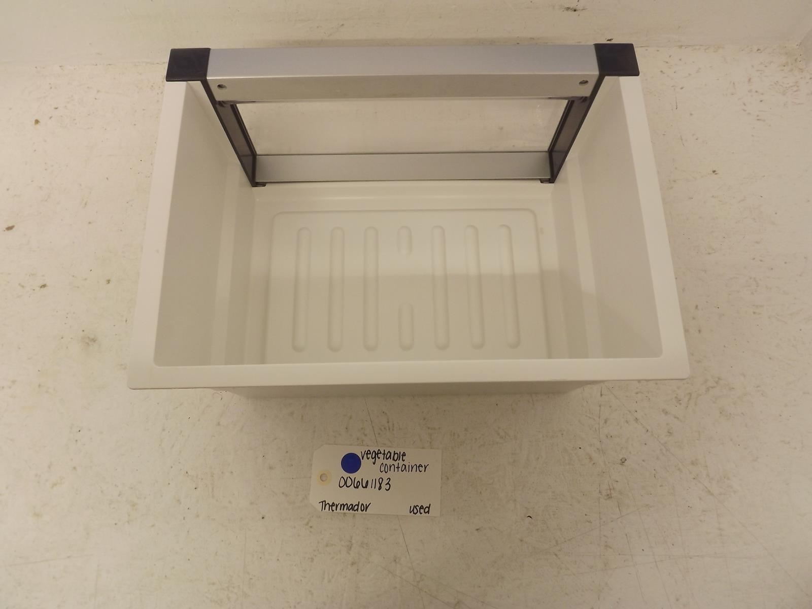 Thermador Refrigerator 00661183 Container Used Thermador Refrigerator 00661183 Container Used